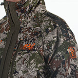 Демисезонный костюм «Сталкер III (-15)» (Алова) - пластиковый стопор на плечах для фиксации оружейного ремня