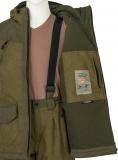 Демисезонный костюм «Сталкер» ткань Zamsha - На подкладке куртки с левой стороны накладной карман на молнии