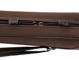 Ружейный чехол кейс «Grand» коричневый (экокожа) - Доп. изображение