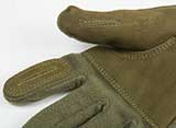 Перчатки охотника флис-кожа (Хаки) - Доп. изображение