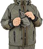 Демисезонный костюм для охоты «Tracker II (-5)» [Olive] - Костюм комплектуется флисовым полотенцем и платком для оптики.
