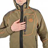 Летний костюм «Tracker II-330» [Olive] - Нагрудный карман на молнии для телефона или рации
